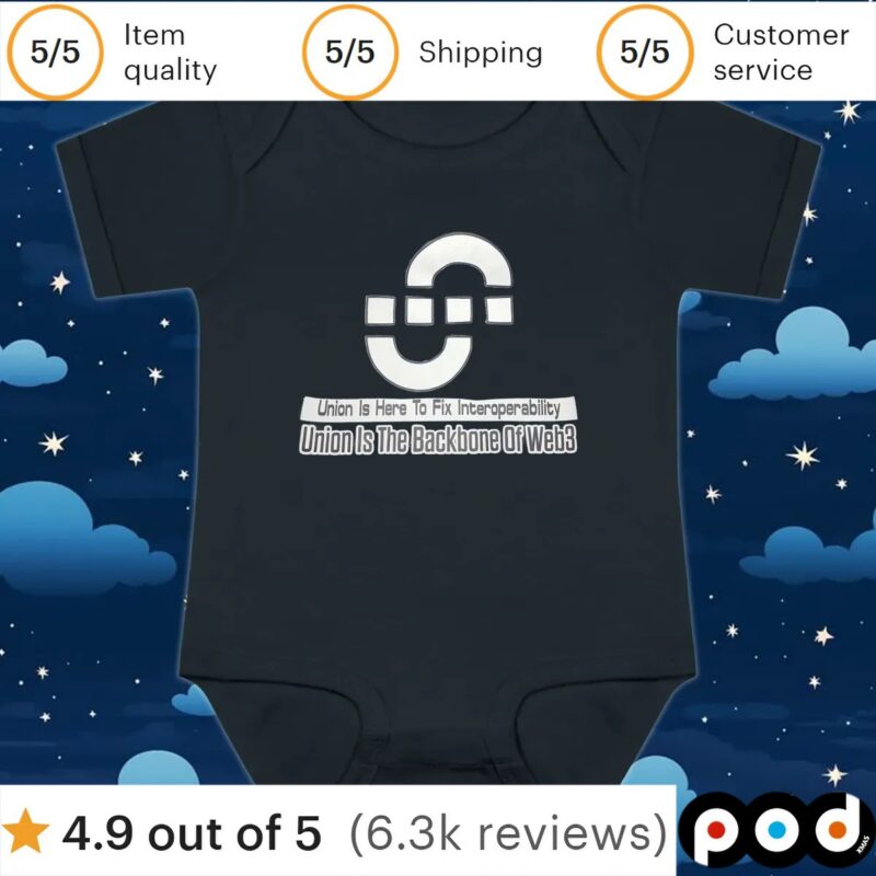 Union Is Here To Fix Interoperability Union Is The Backbone Of Web3 T Shirt