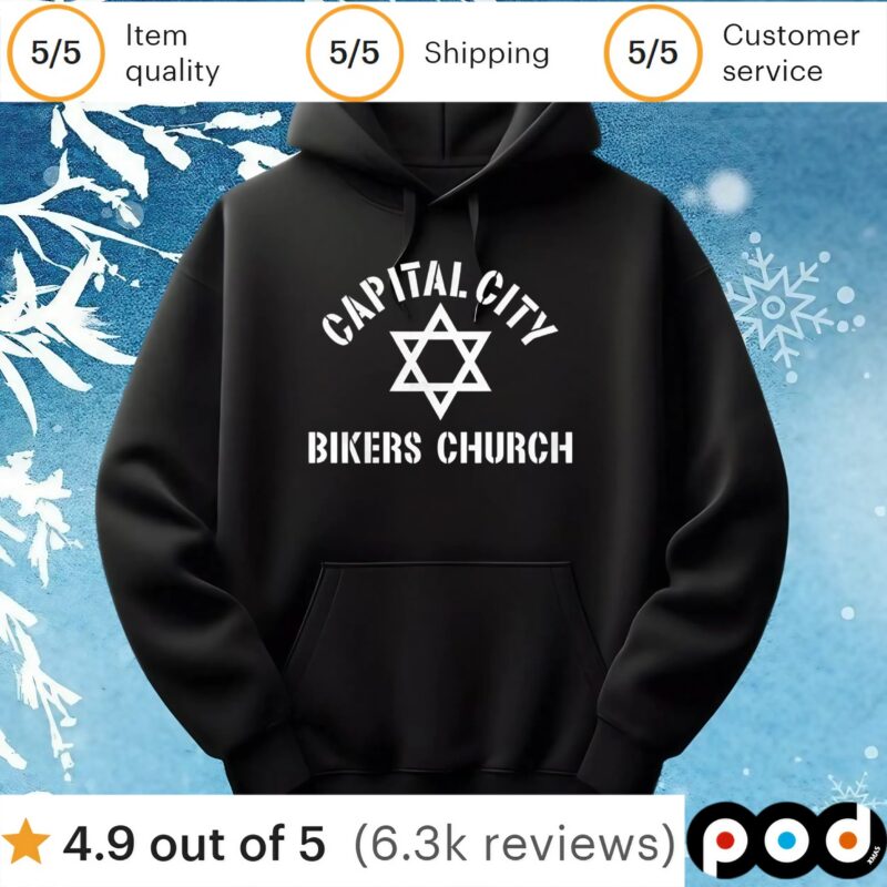 Capital city bikers church t shirt