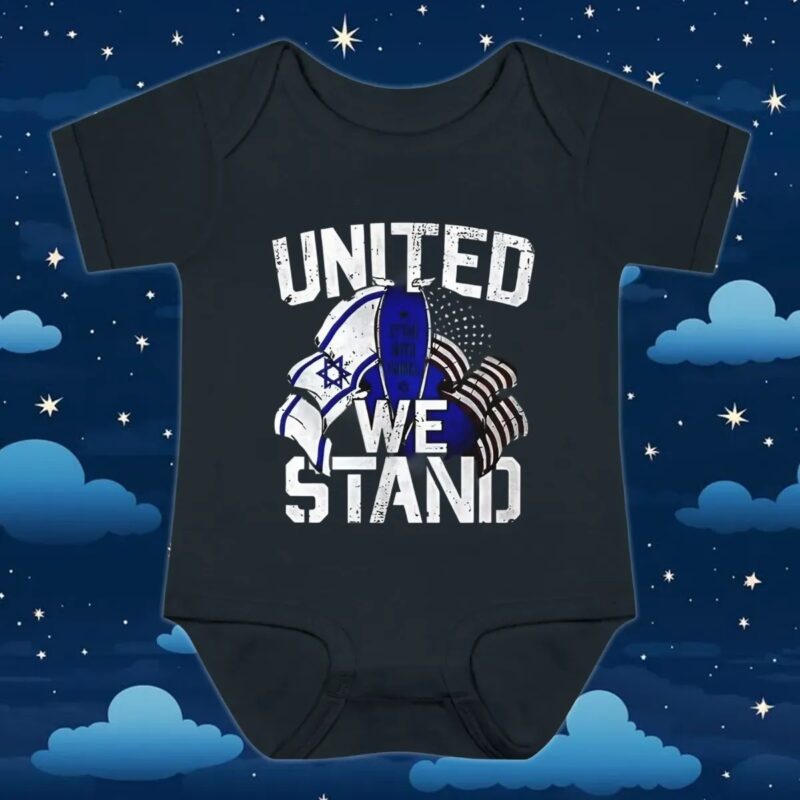 Stand with Israel united we stand t shirt