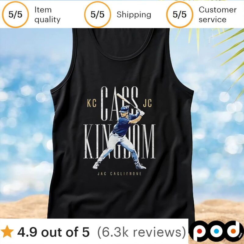 Jac Caglianone Kansas City Royals MLB baseball kingdom t shirt