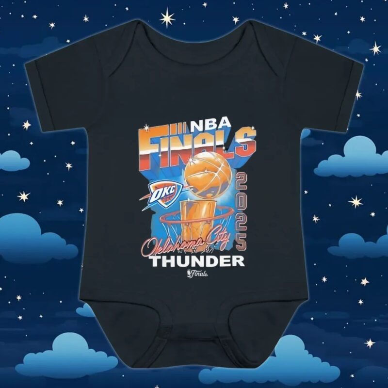 OKC Oklahoma City Thunder NBA Finals 2025 Retro T Shirt