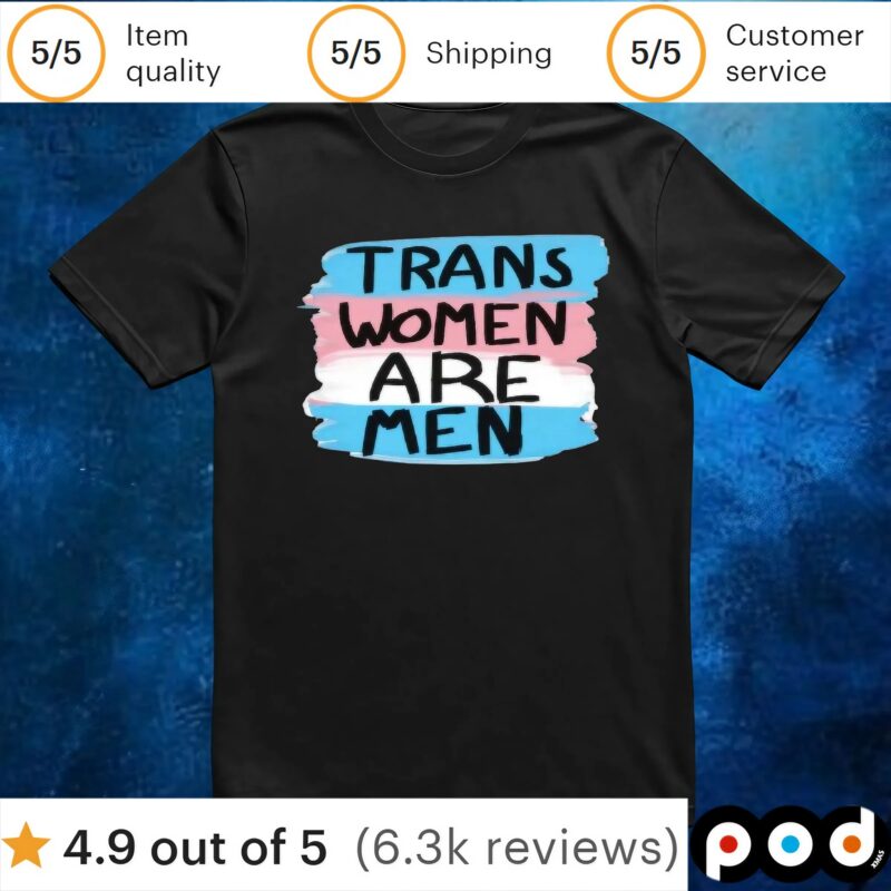 Trans Women Are Men 2025 T Shirt