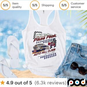 70th annual Pikes Peak Auto Hill Climb t shirt