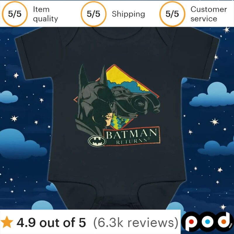 Vtg 90s Batman Returns Promo T Shirt