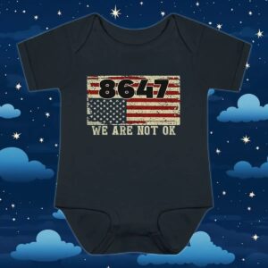 86 47 upside down we are not ok vintage t shirt