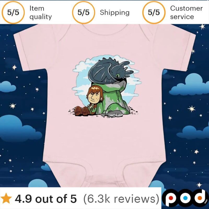 Hiccup and Toothless How to Train Your Dragon X Peanuts relaxing with my dragon t shirt