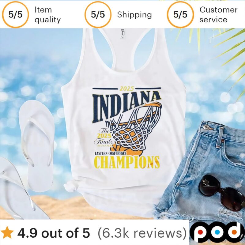 2025 Indiana The Finals Eastern Conference Champions t shirt