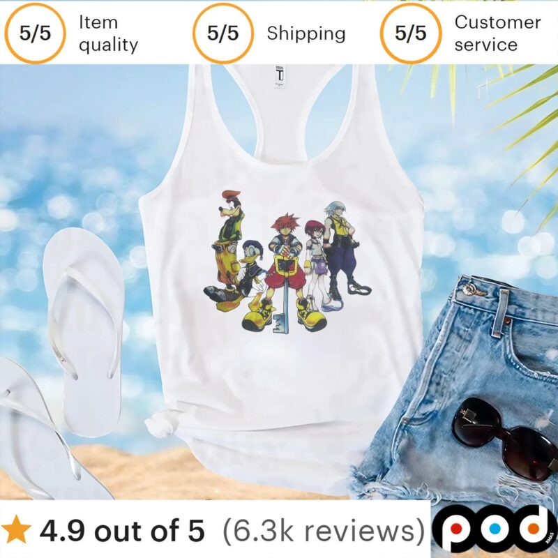 Vintage Kingdom Hearts t shirt