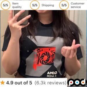 AMDA RONA 4 T Shirt