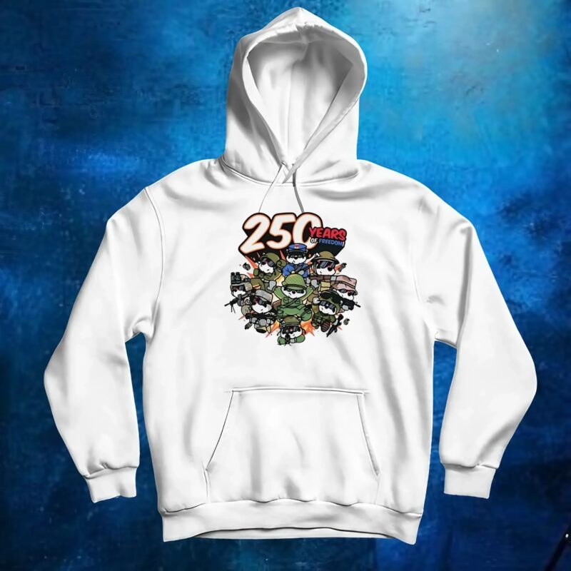 250 years of freedom t shirt