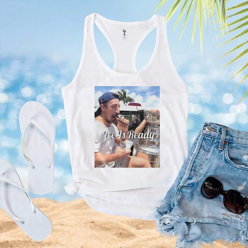 Brad Marchand smoking cigar ice is ready t shirt