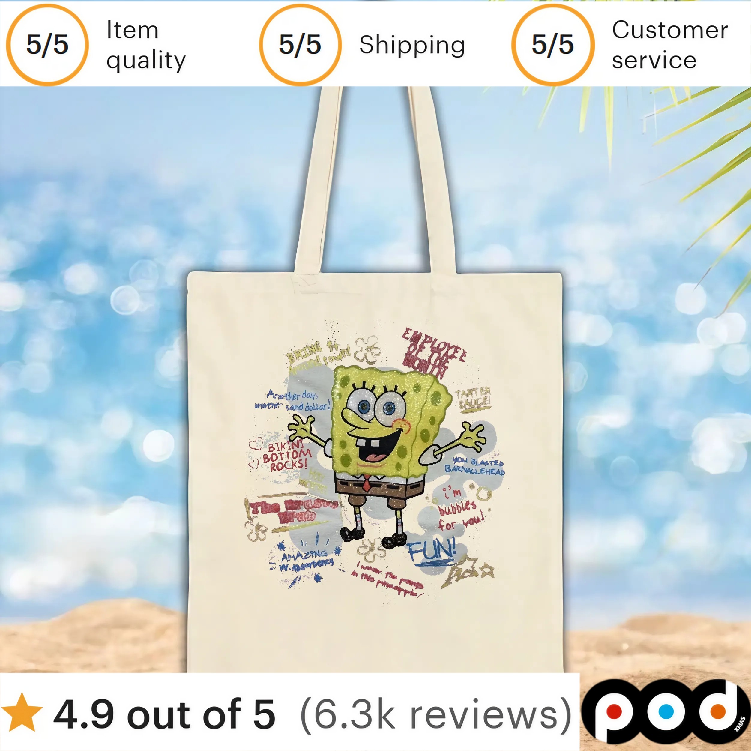 A SpongeBob collage shirt design from 2005 t shirt A SpongeBob collage shirt design from 2005 t shirt