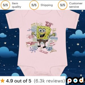 A SpongeBob collage shirt design from 2005 t shirt