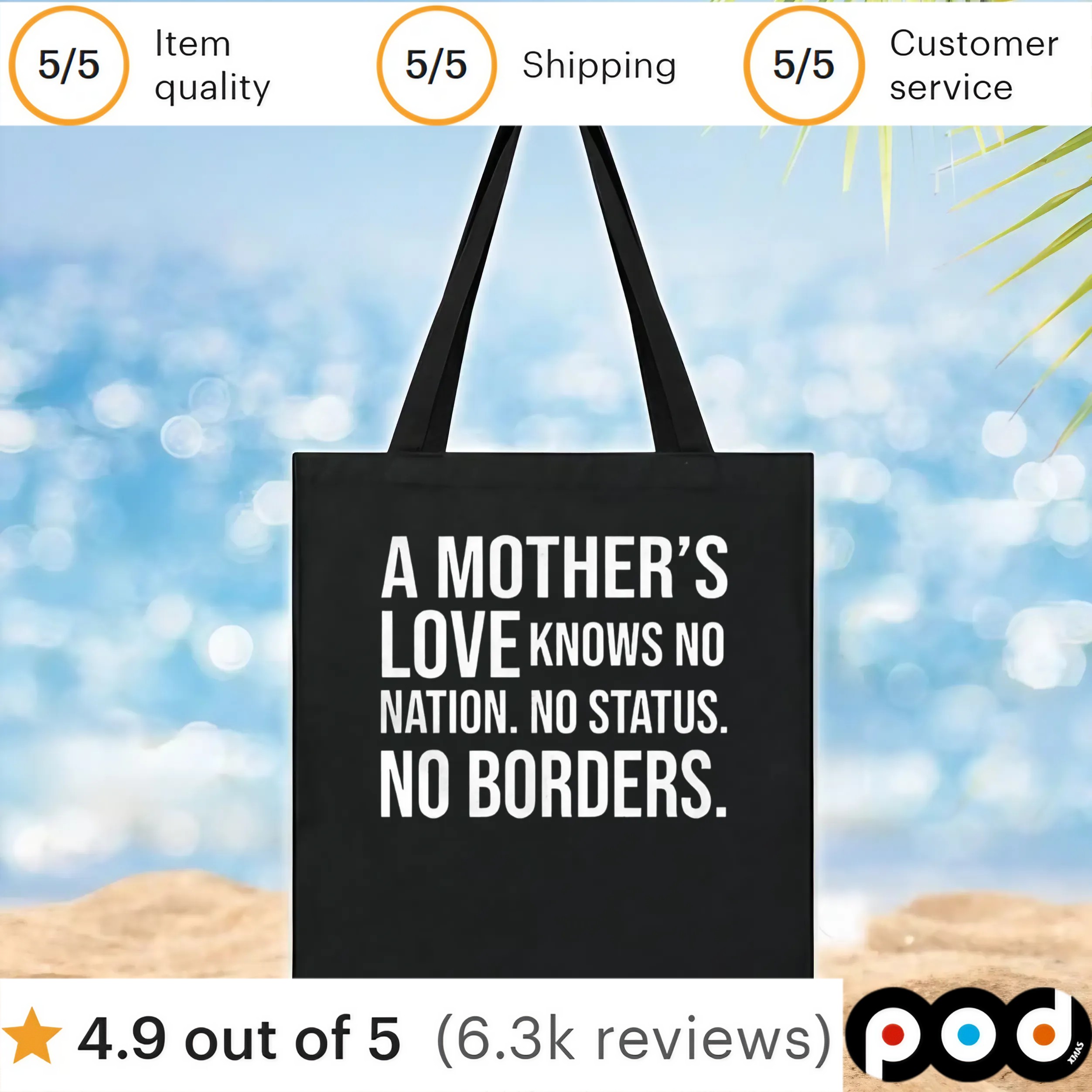 A mother’s love knows no nation no status no borders t shirt