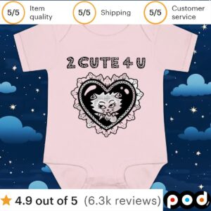 Aidabloom 2 Cute 4 U heart t shirt
