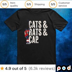 Aleksander Barkov Florida Panthers NHL cats and rats and cap t shirt