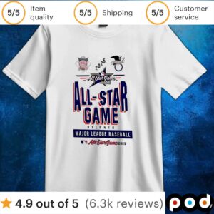All-Star Game Major League Baseball 2025 t shirt