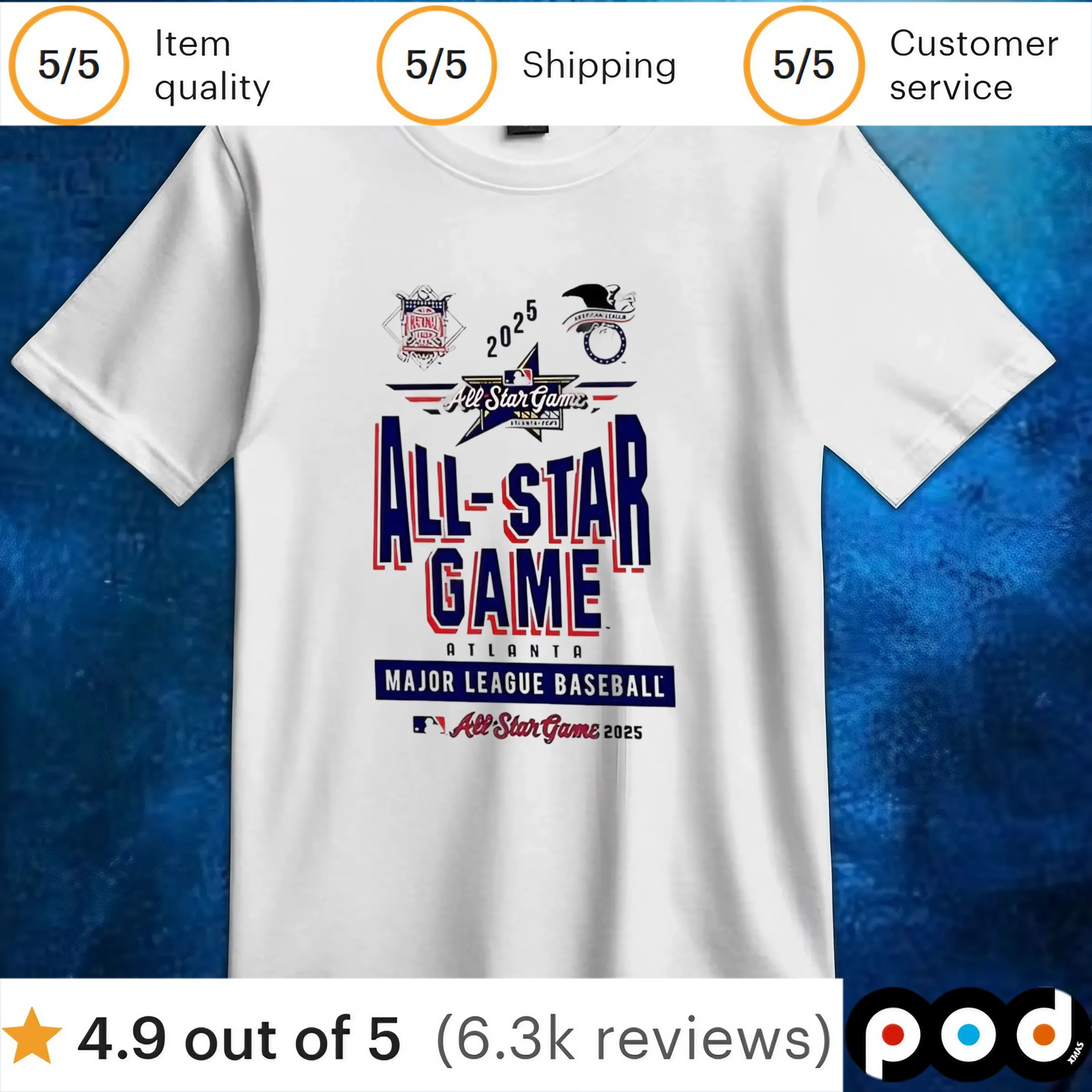 All-Star Game Major League Baseball 2025 t shirt All-Star Game Major League Baseball 2025 t shirt