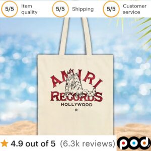 Amiri Records Hollywood t shirt
