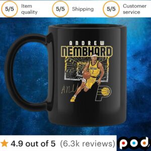 Andrew Nembhard Indiana Pacers shattered t shirt