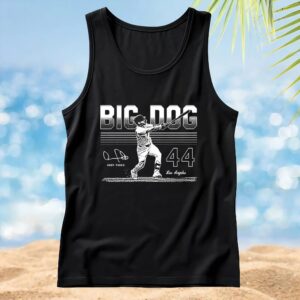 Andy Pages Los Angeles Dodgers big dog signature t shirt