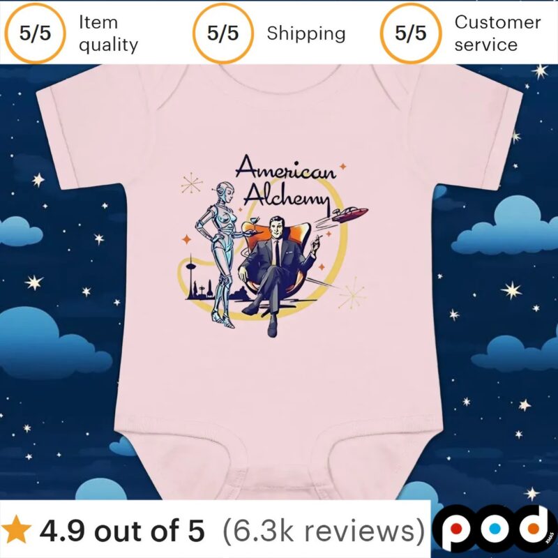 American Alchemy Atomic Age t shirt