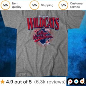 Arizona Baseball 2025 College World Series T Shirt