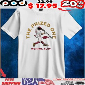 Arkansas Baseball Wehiwa Aloy The Prized One Mascot T Shirt