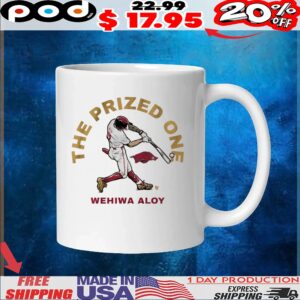 Arkansas Baseball Wehiwa Aloy The Prized One Mascot T Shirt
