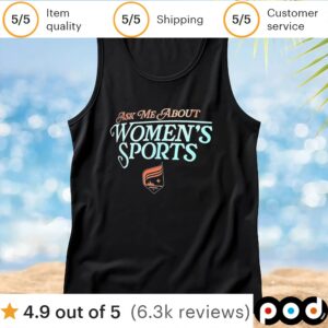 Ask me about women’s sports Aurora FC t shirt