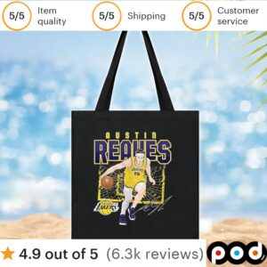 Austin Reaves Los Angeles Lakers shattered t shirt