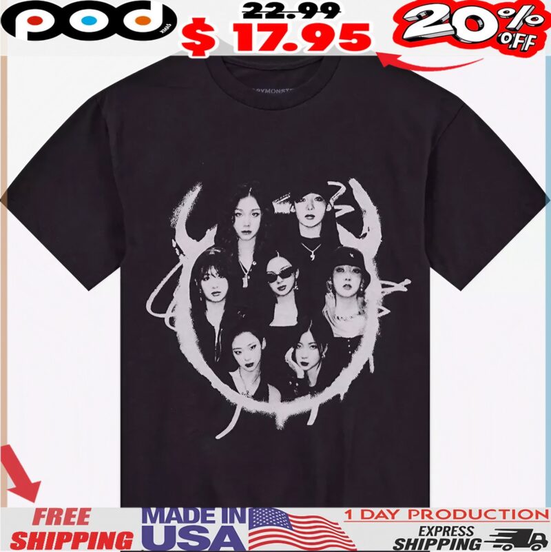Babymonster Group Portrait Hello Monsters Location List T Shirt