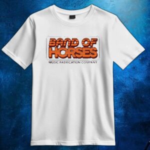 Band Of Horses Music Fabrication Company Stamp T shirt