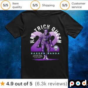 Barbra Banda Orlando Pride Club pride hat trick t shirt