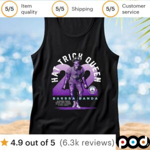 Barbra Banda Orlando Pride Club pride hat trick t shirt