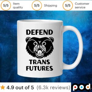 Bear defend trans futures t shirt