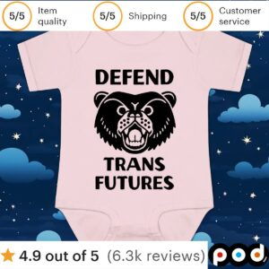 Bear defend trans futures t shirt