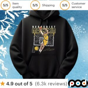 Bennedict Mathurin Indiana Pacers Shattered T Shirt