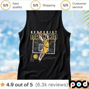 Bennedict Mathurin Indiana Pacers Shattered T Shirt