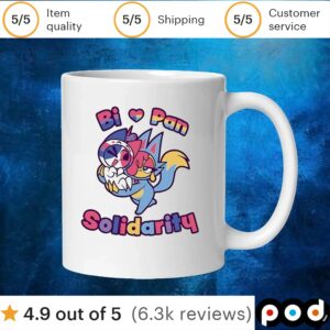 Bi Love Pan Solidarity t shirt