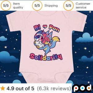 Bi Love Pan Solidarity t shirt