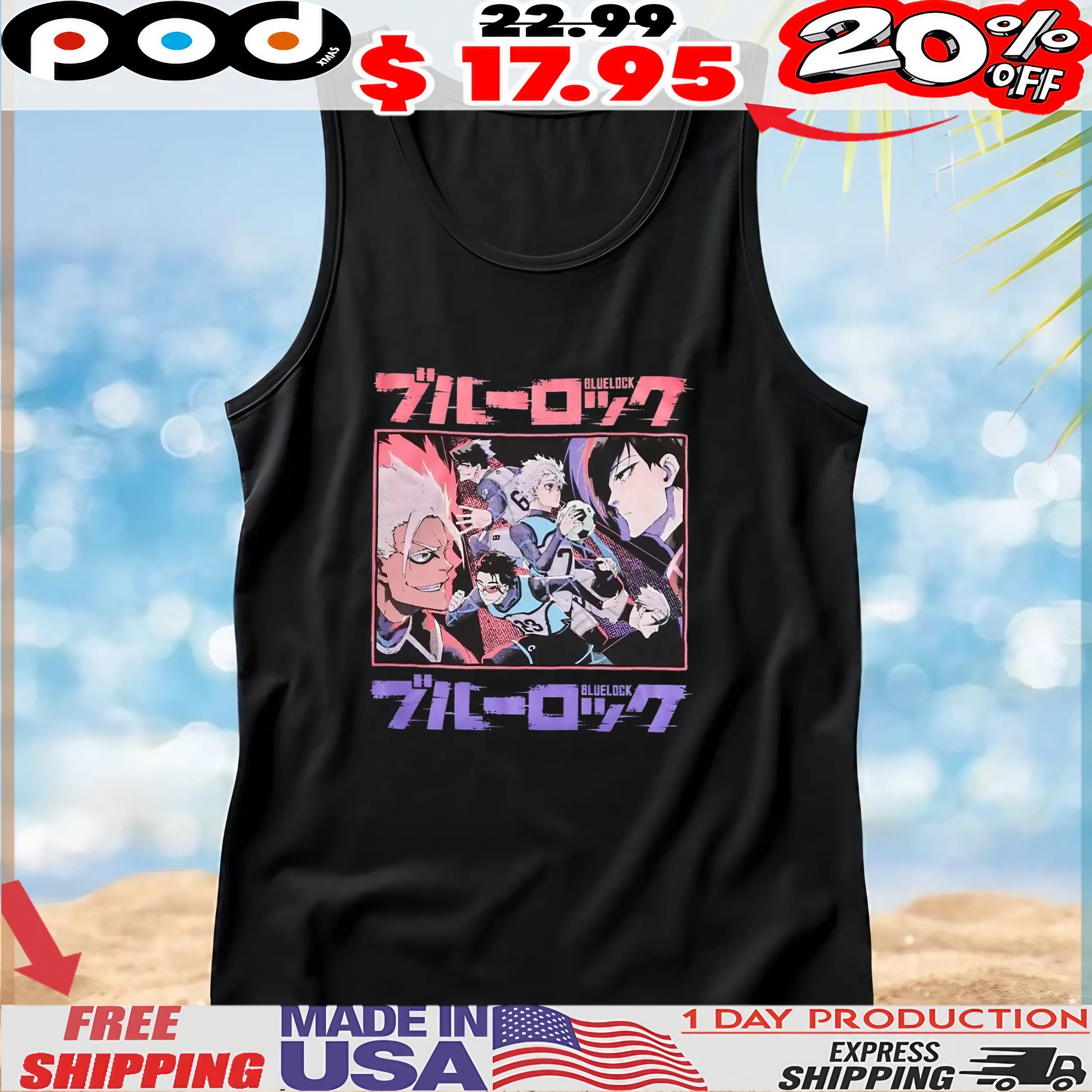 Blue Lock Third Selection Anime T Shirt