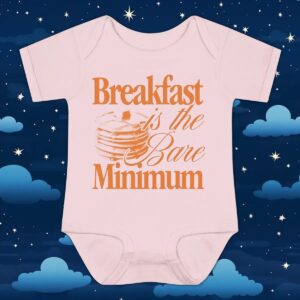 Breakfast is the bare minimum t shirt