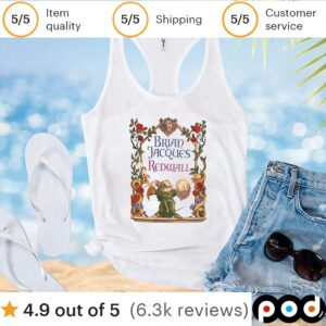Brian Jacques Redwall Mouse t shirt