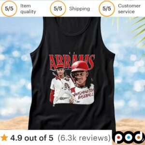 CJ Abrams Washington Nationals vintage t shirt