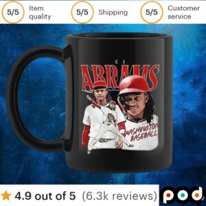 CJ Abrams Washington Nationals vintage t shirt