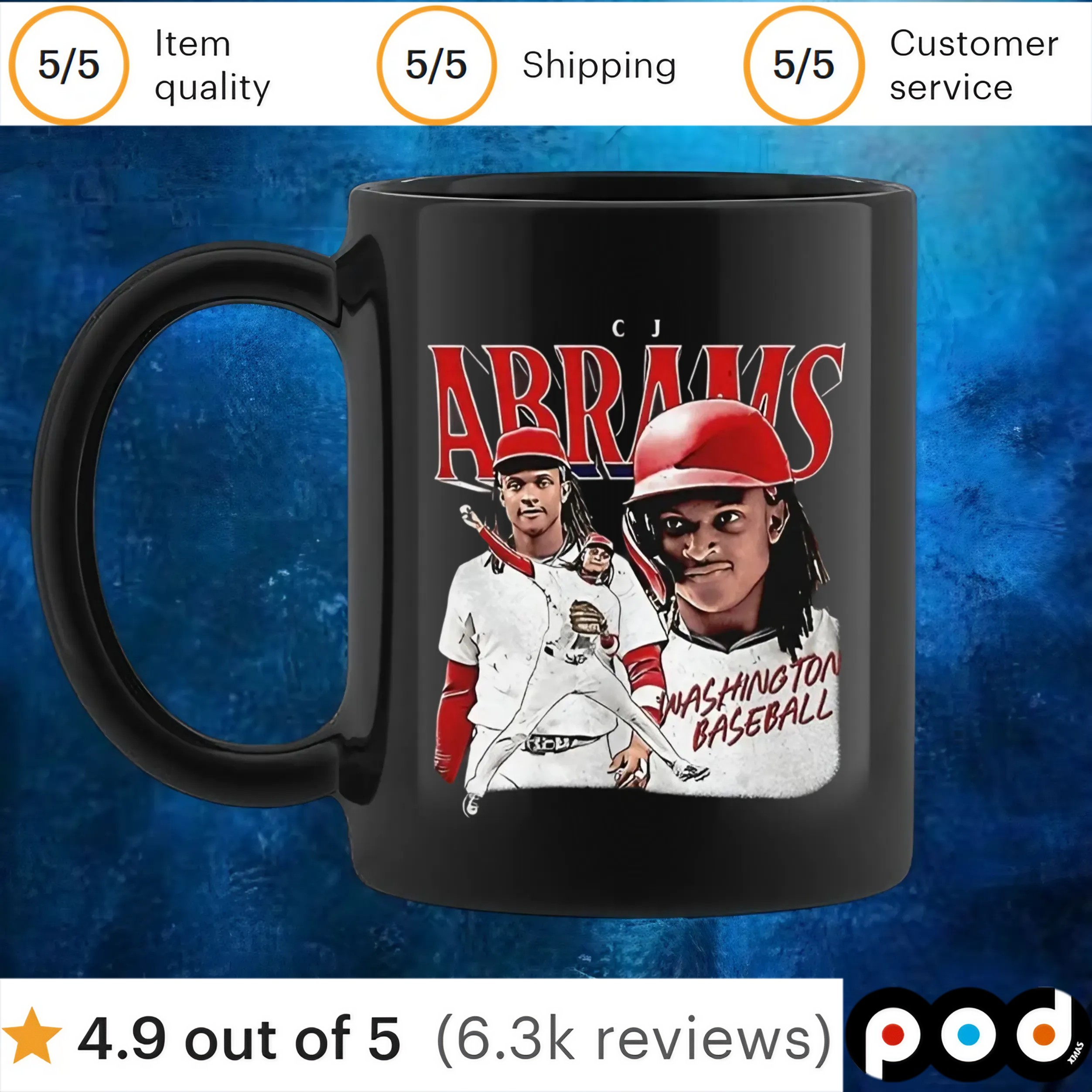 CJ Abrams Washington Nationals vintage t shirt