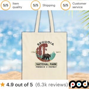 California National Park Sequoia t shirt