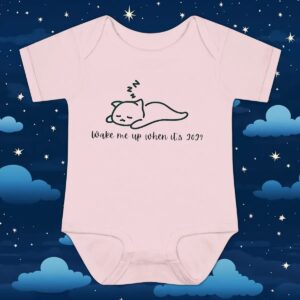Cat Wake Me Up When It’s 2029 T Shirt