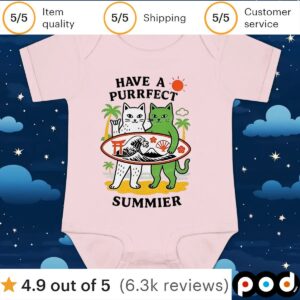 Cat have a purrfect summier t shirt